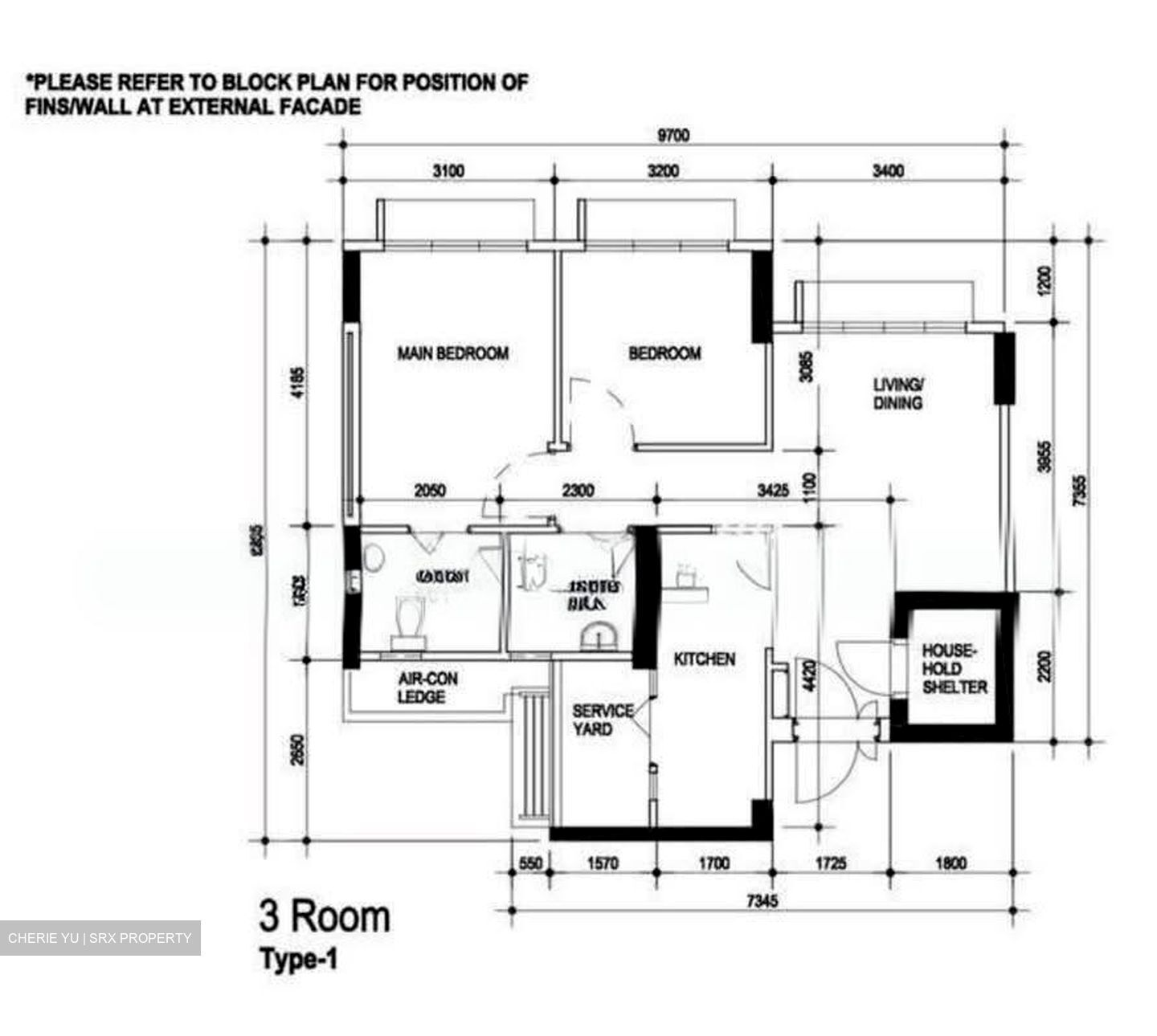 Blk 108A Alkaff Oasis (Toa Payoh), HDB 3 Rooms #613060871